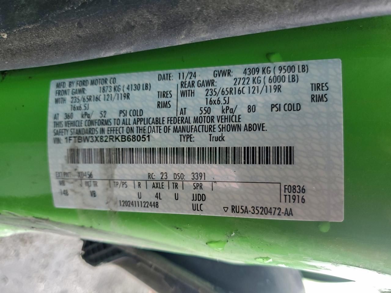 2024 Ford Transit T-350