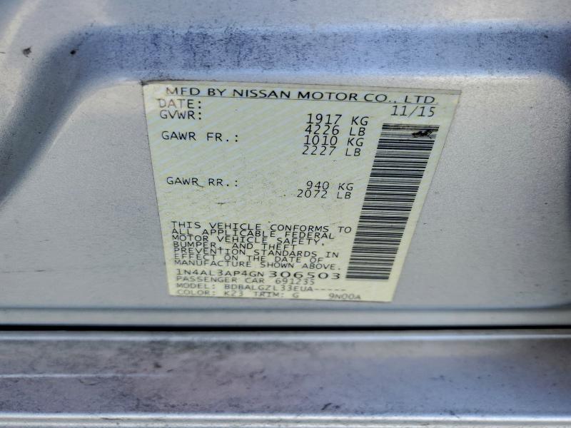 2016 Nissan Altima 2.5