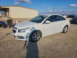 2015 Chevrolet Cruze lt en venta en Temple, TX