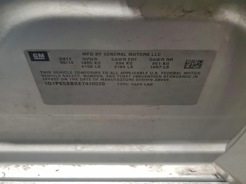 2014 Chevrolet Cruze lt