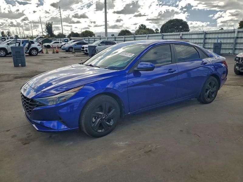 2023 Hyundai Elantra Blue