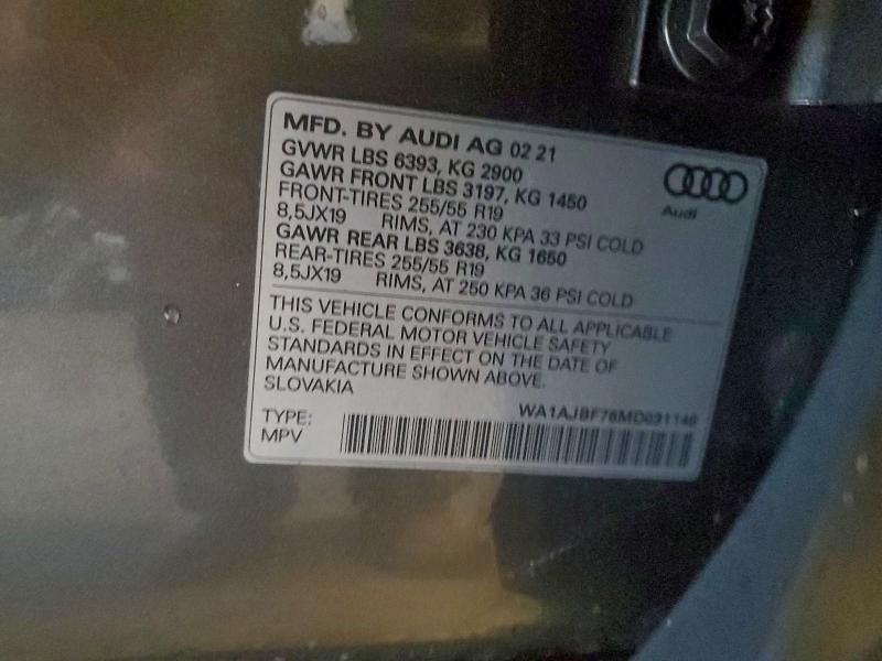 2021 Audi Q7 Premium