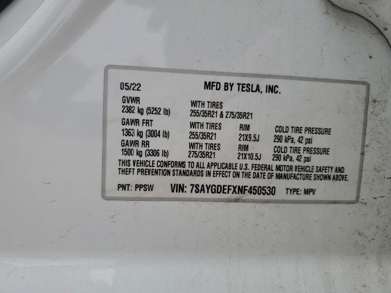 2022 Tesla Model y
