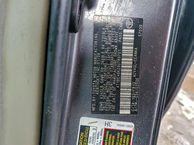 2008 Toyota Camry ce