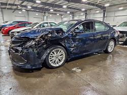 Salvage cars for sale from Copart Ham Lake, MN: 2019 Toyota Camry l