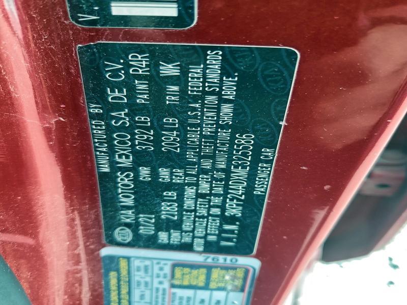 2021 KIA Forte fe