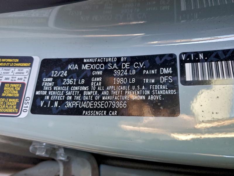 2025 KIA K4 ex