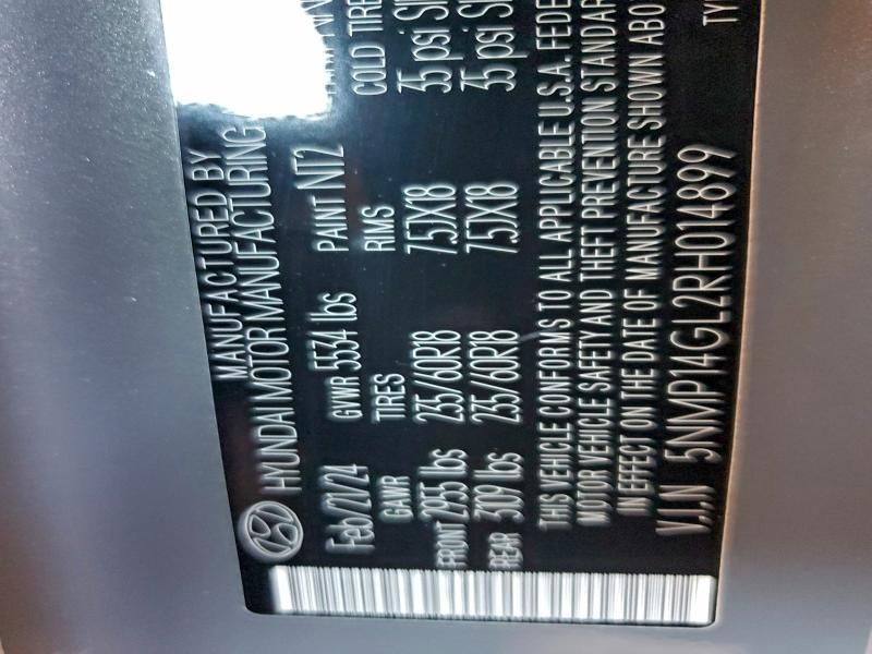 2024 Hyundai Santa fe se