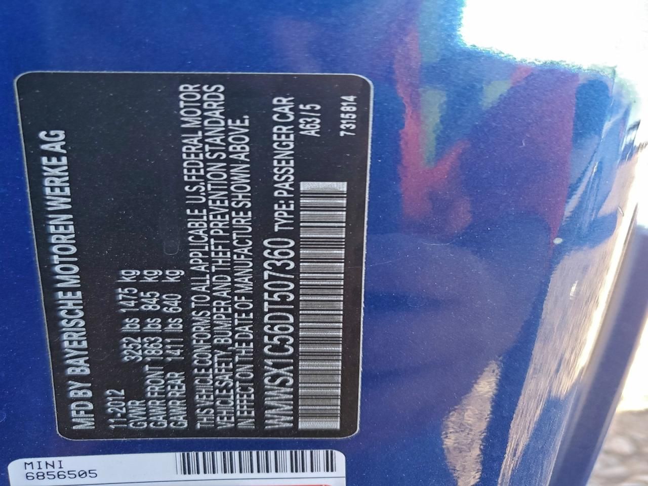 2013 Mini Cooper Coupe