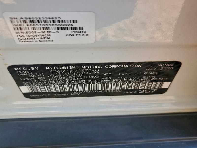 2021 Mitsubishi Outlander Sport es