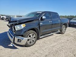 Vehiculos salvage en venta de Copart Houston, TX: 2014 Toyota Tundra Crewmax Platinum