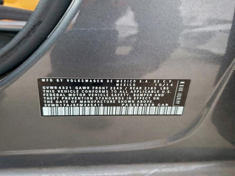 2015 Volkswagen Jetta se