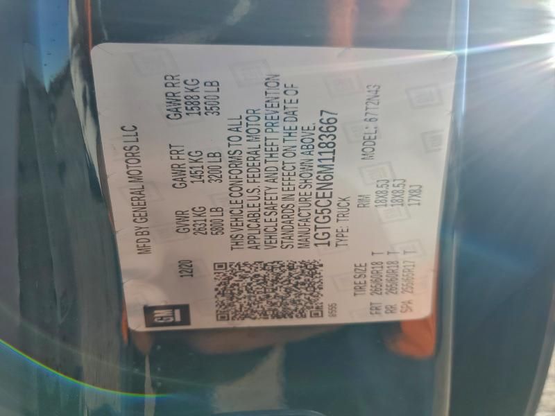 2021 GMC Canyon Elevation