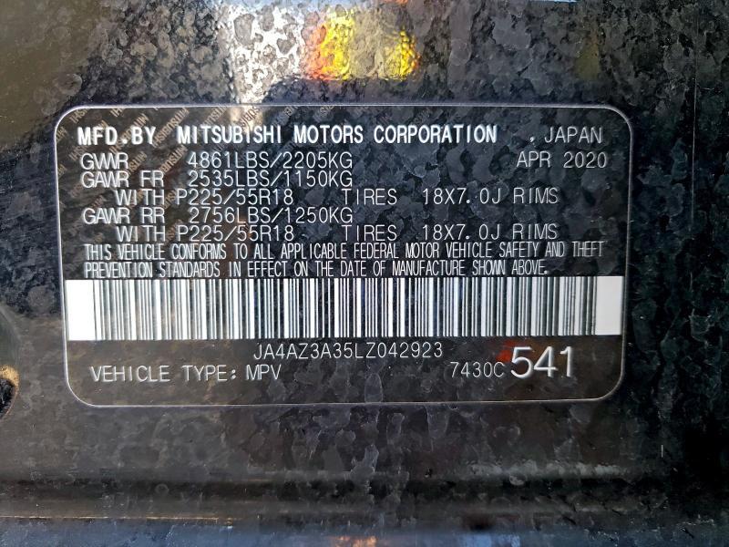 2020 Mitsubishi Outlander se