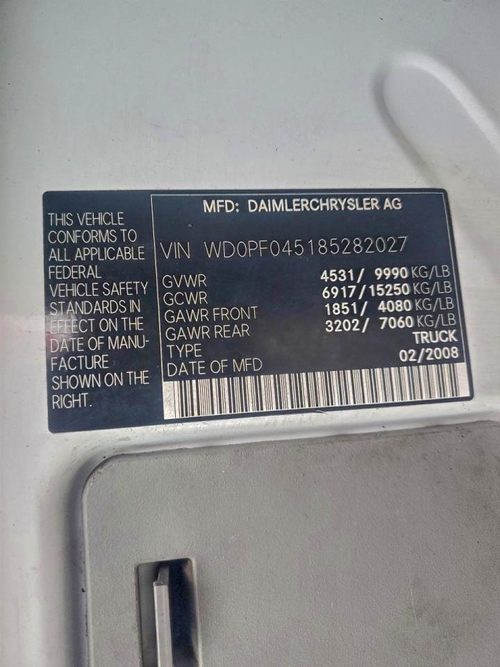 2008 Dodge Sprinter C3500 Delivery Van