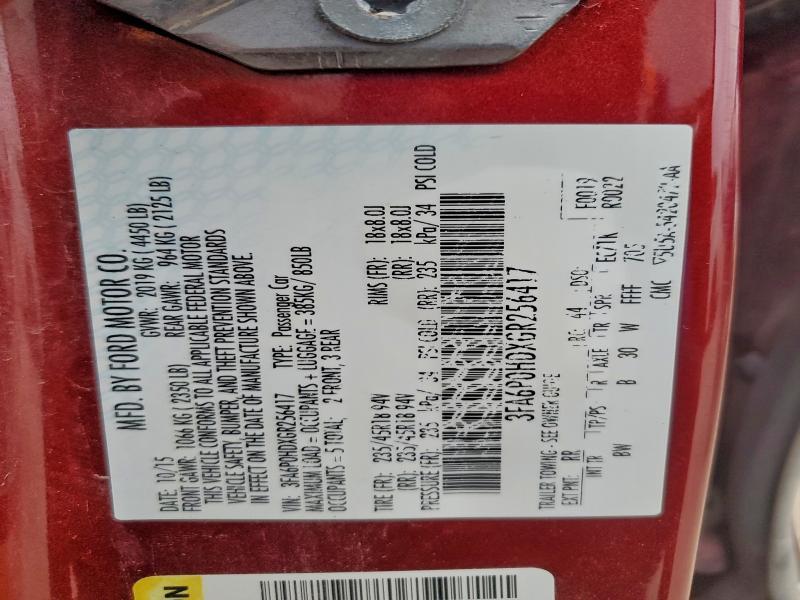 2016 Ford Fusion se