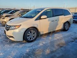 Salvage cars for sale from Copart Cedar Rapids, IA: 2015 Honda Odyssey exl