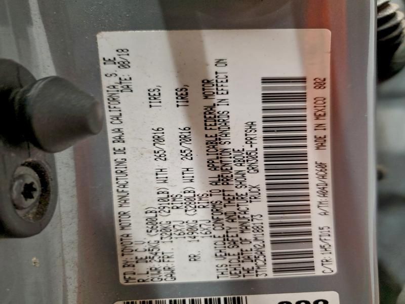 2018 Toyota Tacoma Double cab