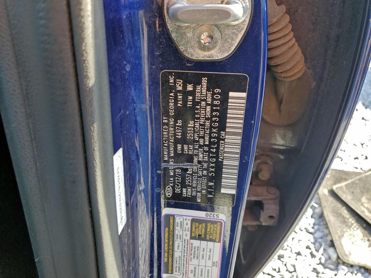 2019 KIA Optima lx