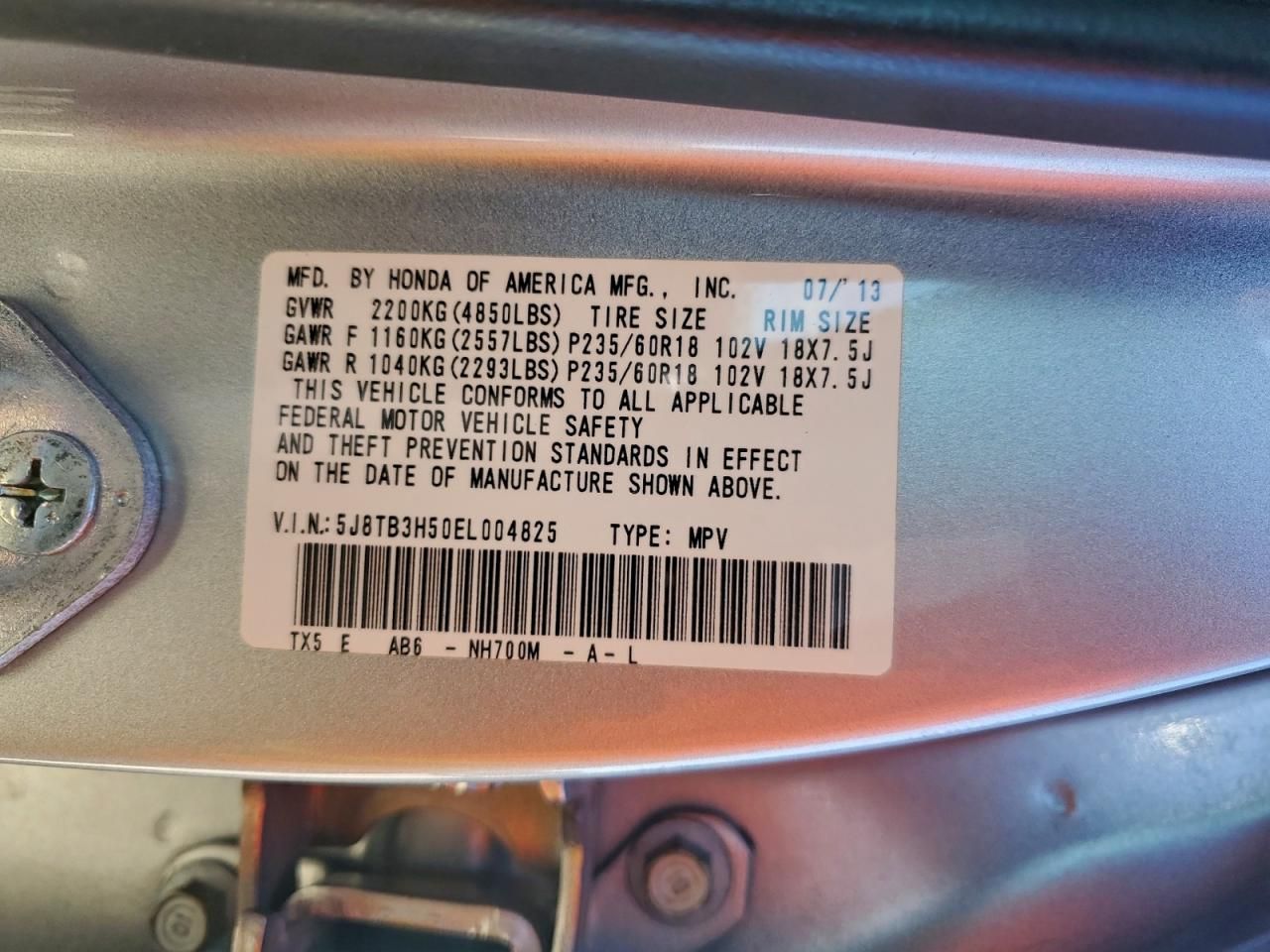 2014 Acura Rdx Technology