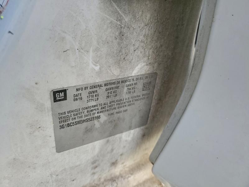 2017 Chevrolet Cruze ls