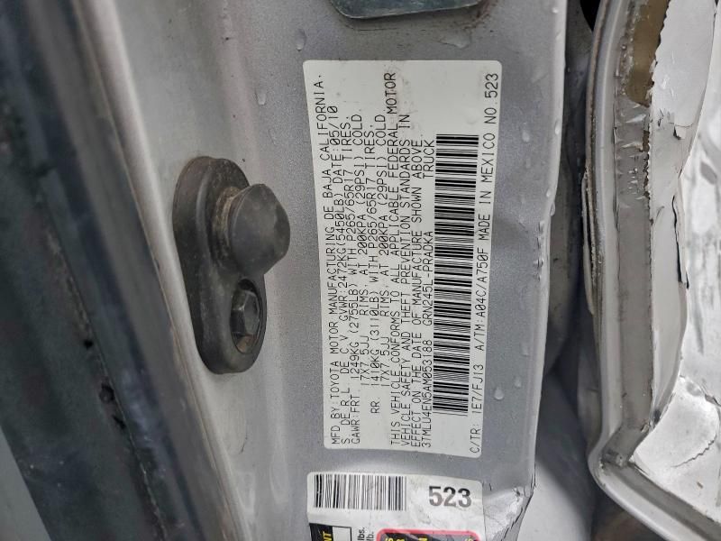 2010 Toyota Tacoma Double cab