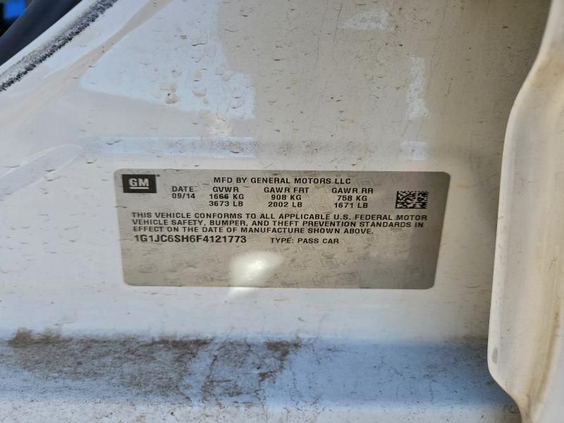 2015 Chevrolet Sonic lt