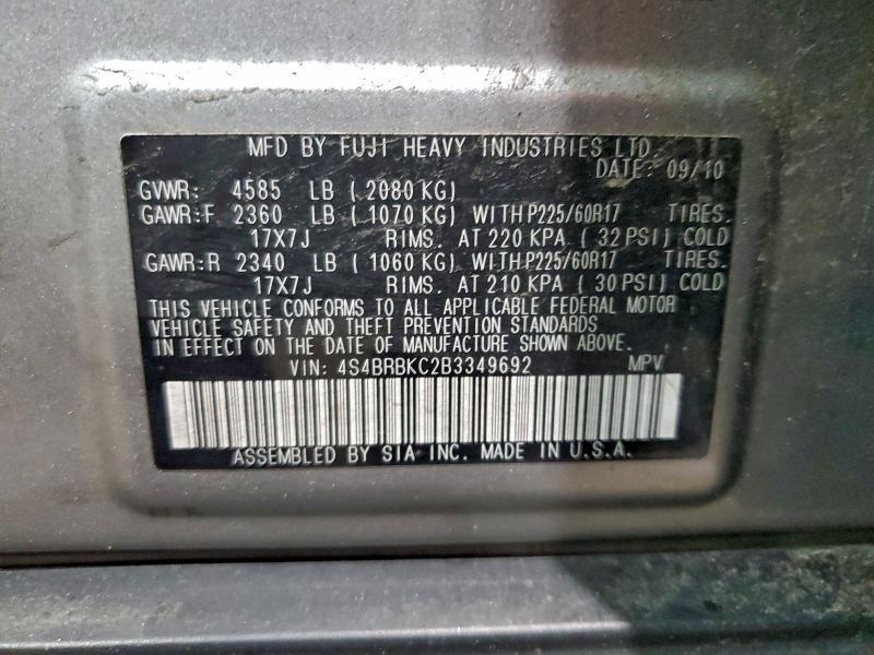 2011 Subaru Outback 2.5i Limited