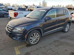 2016 Volkswagen Tiguan s en venta en Woodburn, OR