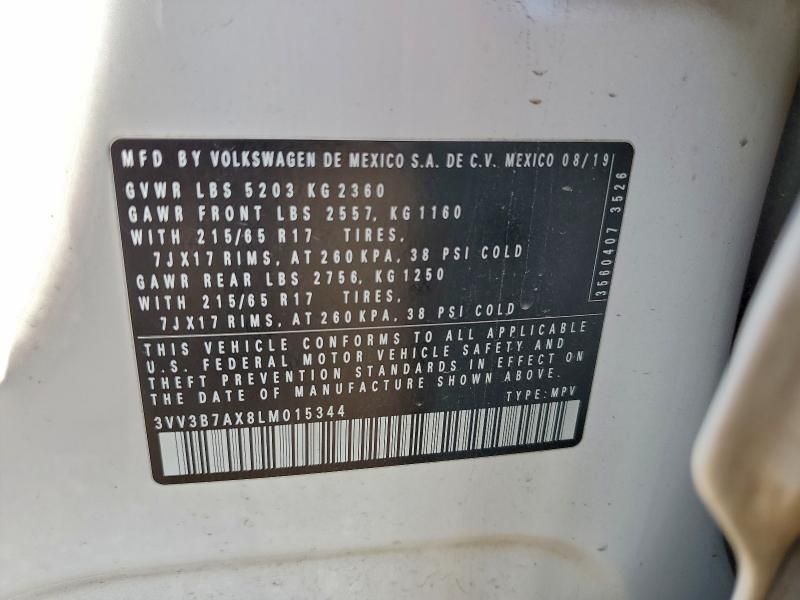 2020 Volkswagen Tiguan se