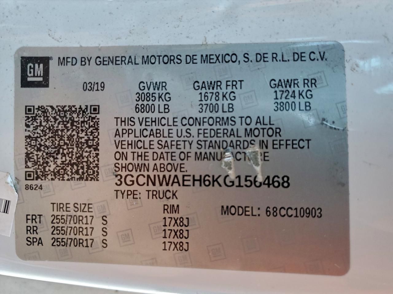 2019 Chevrolet Silverado C1500