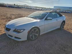 BMW 6 Series salvage cars for sale: 2010 BMW 650 i