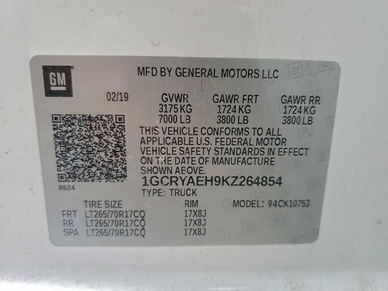 2019 Chevrolet Silverado K1500