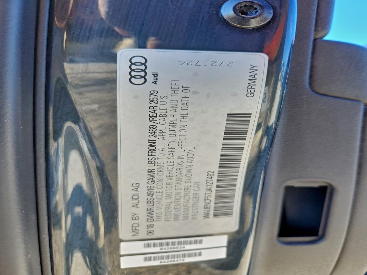 2018 Audi A5 Premium Plus S-line