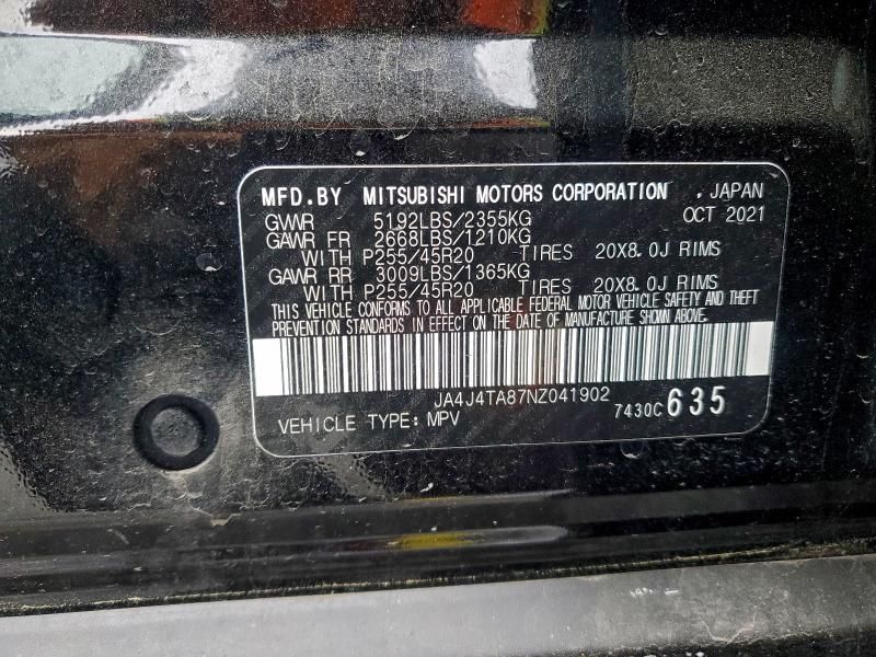 2022 Mitsubishi Outlander es