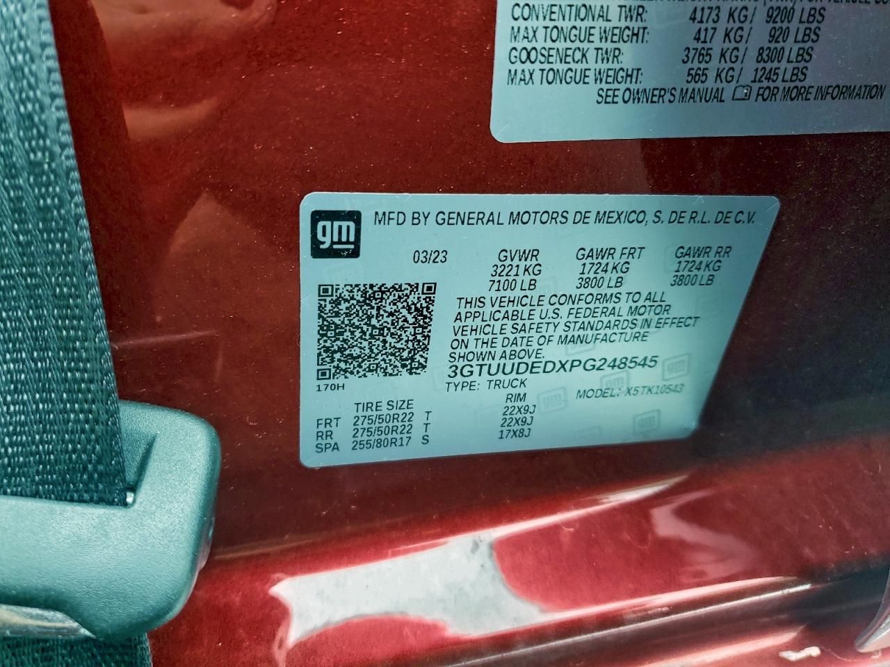 2023 GMC Sierra K1500 slt