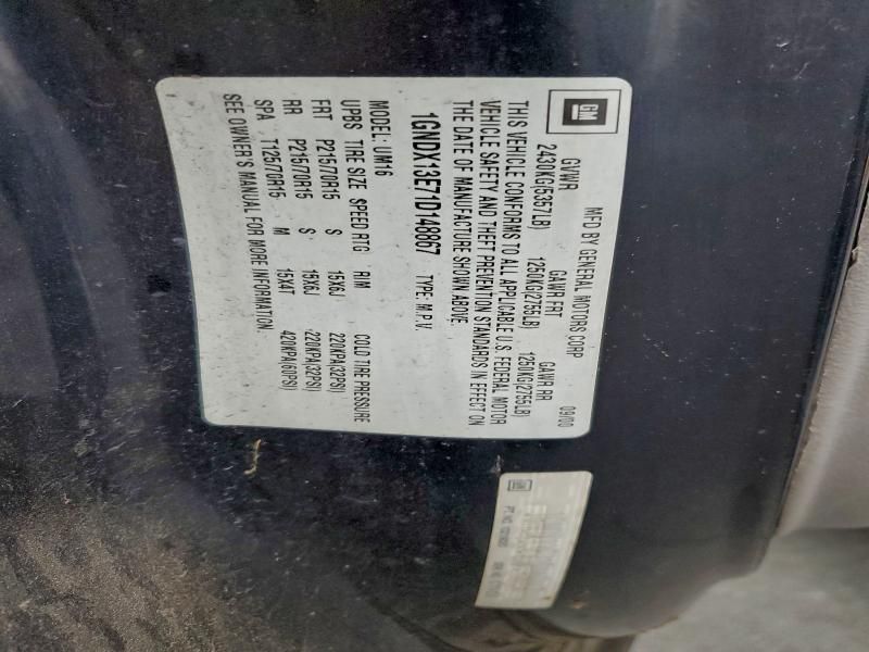 2001 Chevrolet Venture Luxury