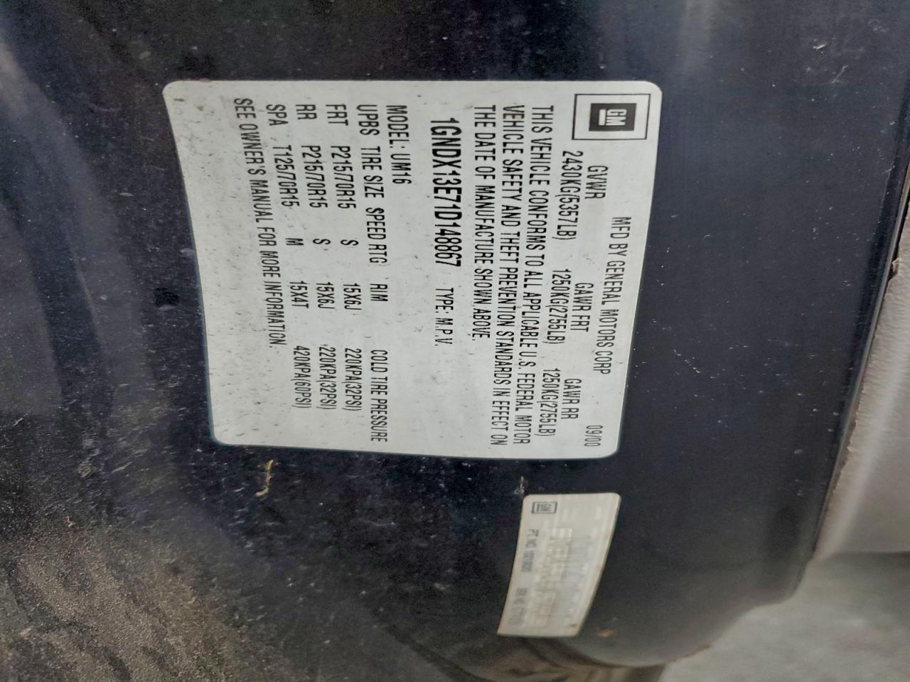 2001 Chevrolet Venture Luxury