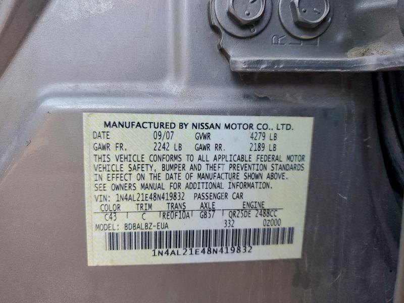 2008 Nissan Altima 2.5