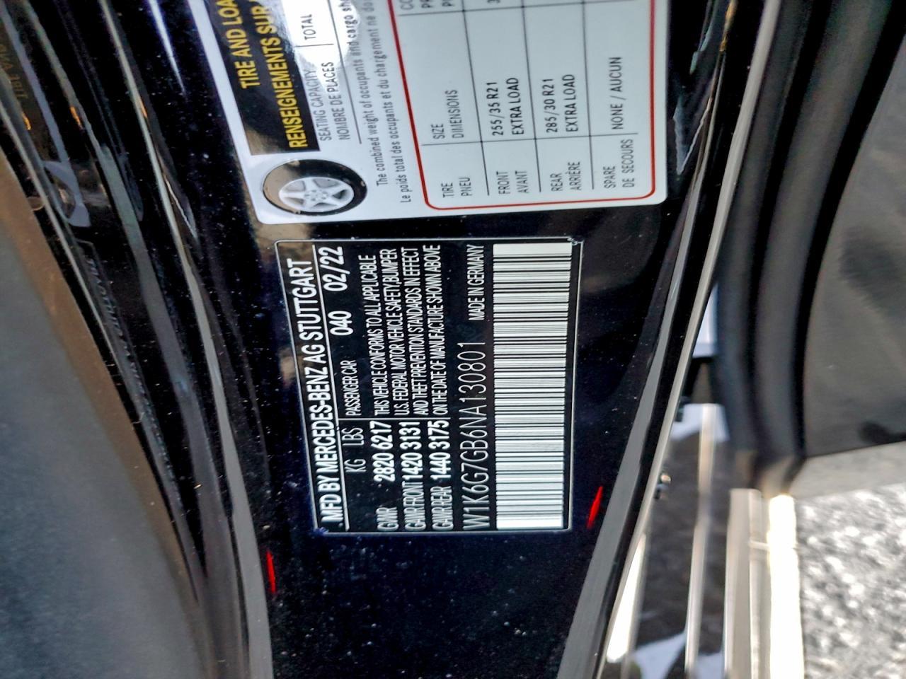 2022 Mercedes-Benz S 580 4matic