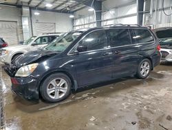 Salvage cars for sale from Copart Ham Lake, MN: 2010 Honda Odyssey Touring