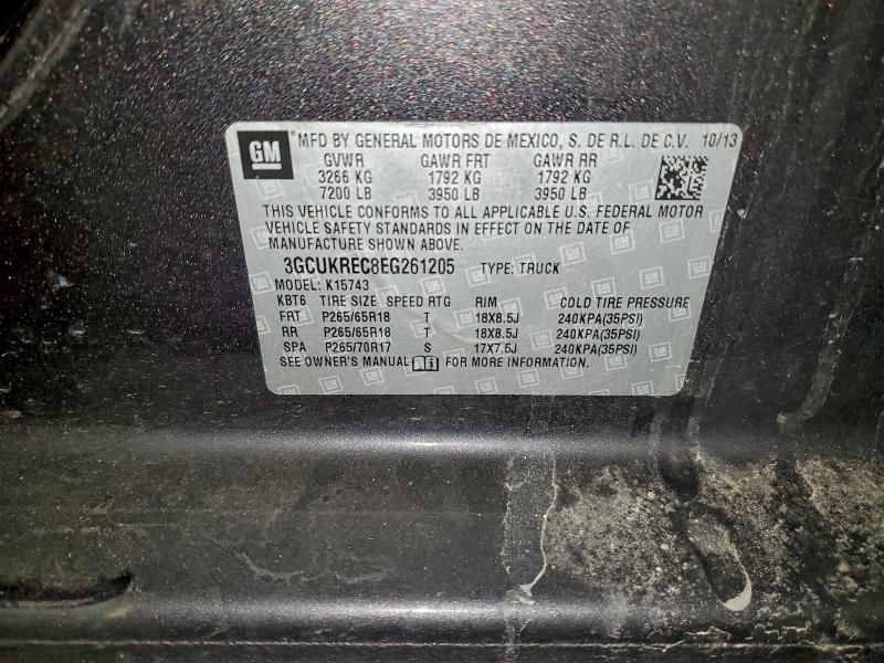 2014 Chevrolet Silverado K1500 lt