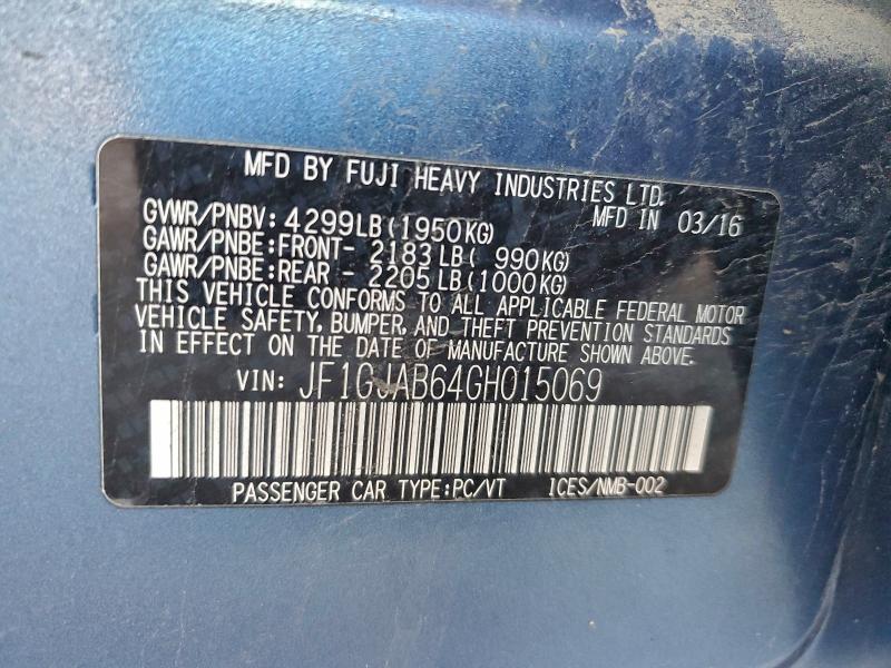 2016 Subaru Impreza Premium