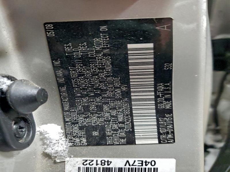 2008 Toyota Sienna xle