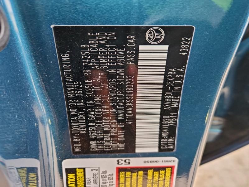 2025 Toyota Camry xse