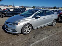 2018 Chevrolet Cruze Premier en venta en Van Nuys, CA