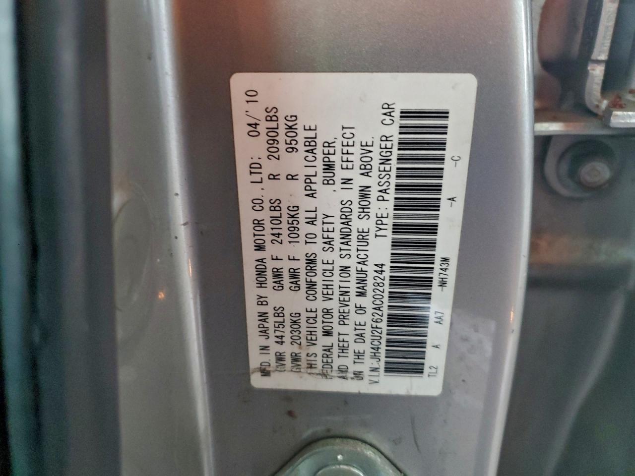 2010 Acura TSX
