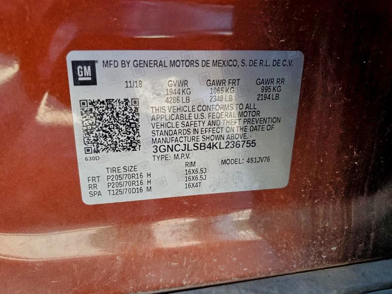 2019 Chevrolet Trax 1LT