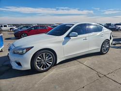 Infiniti Vehiculos salvage en venta: 2024 Infiniti Q50 Luxe