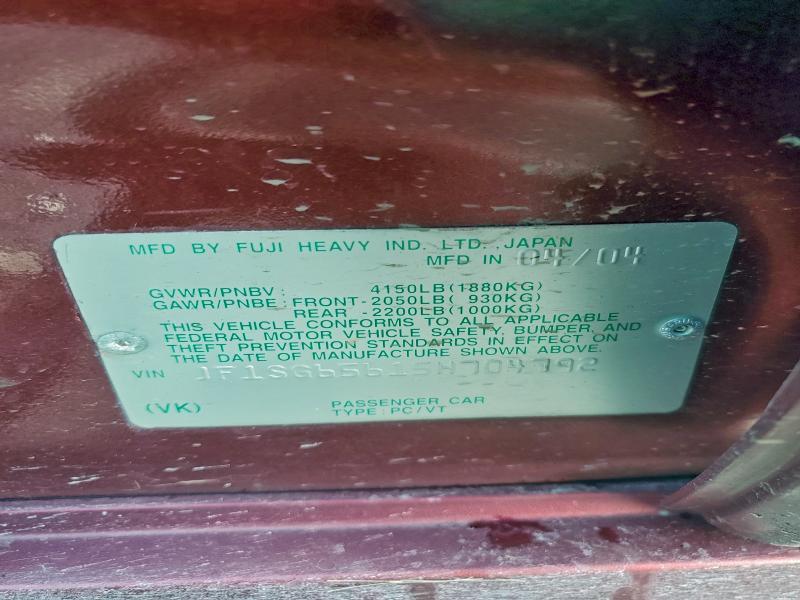 2005 Subaru Forester 2.5xs